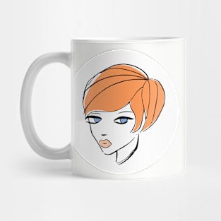 Mod Red Mug